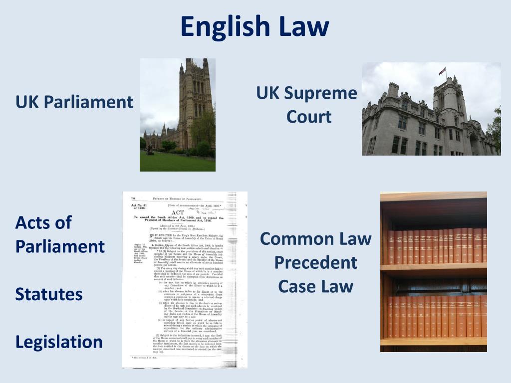 Ppt History Of English Common Law Powerpoint Presentation Free
