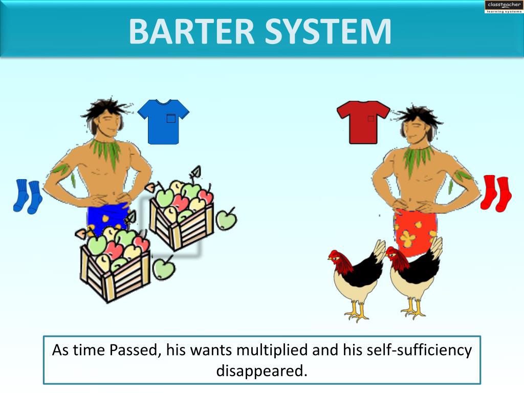 how did money solve the problem of barter system