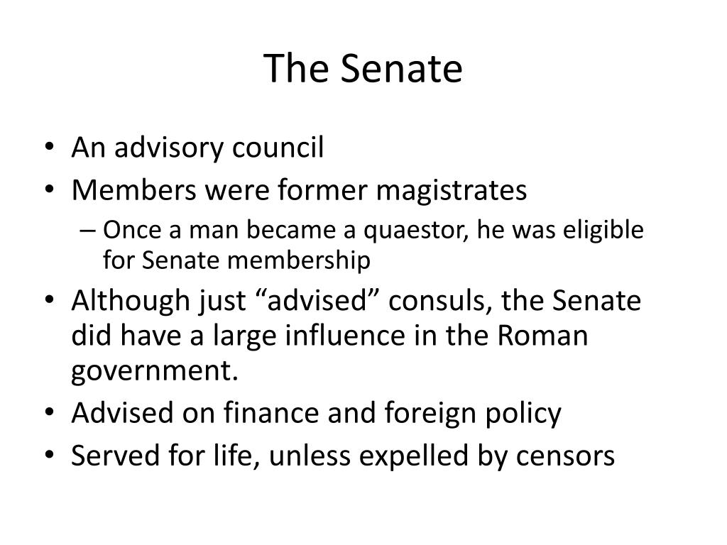 history of the world senate history of the world senate