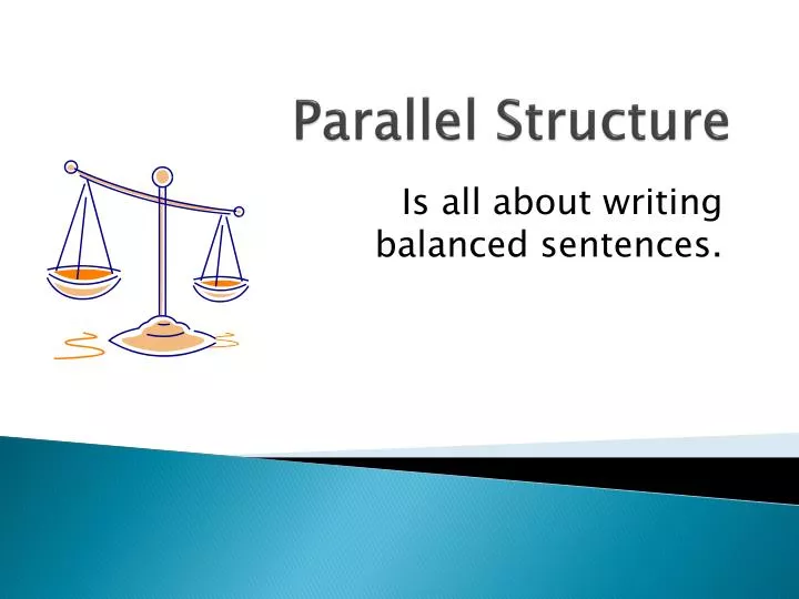 parallel structure example parallel structure example