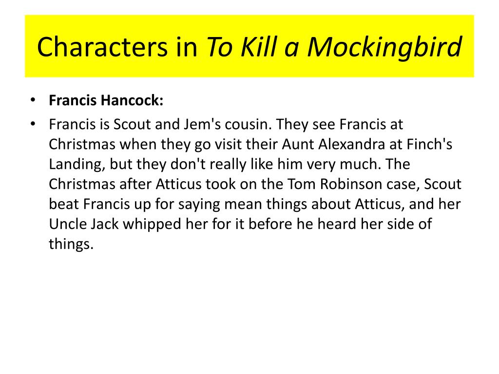 PPT - To Kill a Mockingbird by Harper Lee Student Reading Response Journal  Notes PowerPoint Presentation - ID:1560618