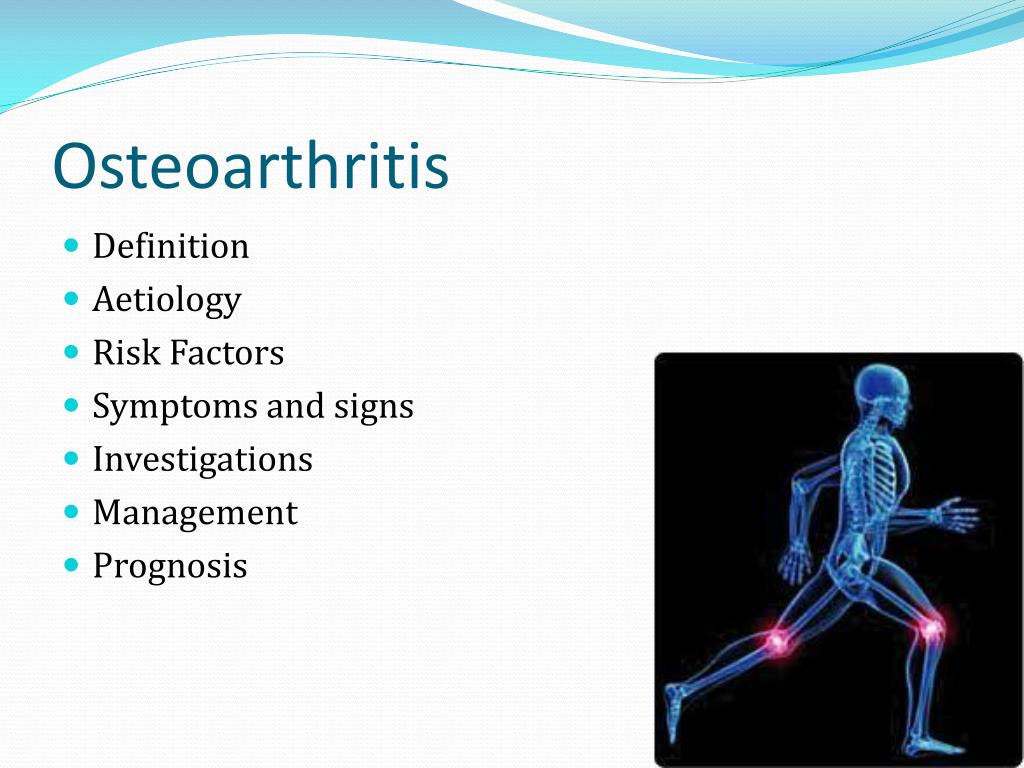 osteoarthritis case study ppt