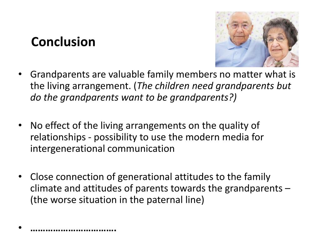 PPT - The Crucial Role of Grandparents in Today's Families: Nurturing ...
