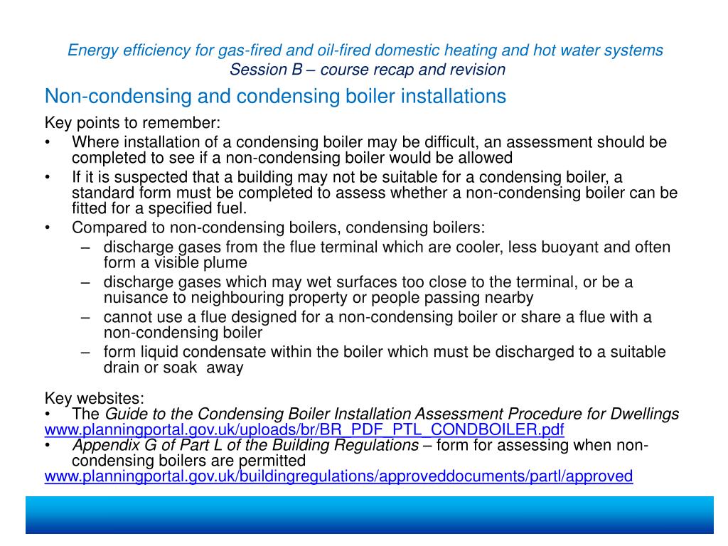 PPT - Energy efficiency for gas-fired and oil-fired domestic heating ...