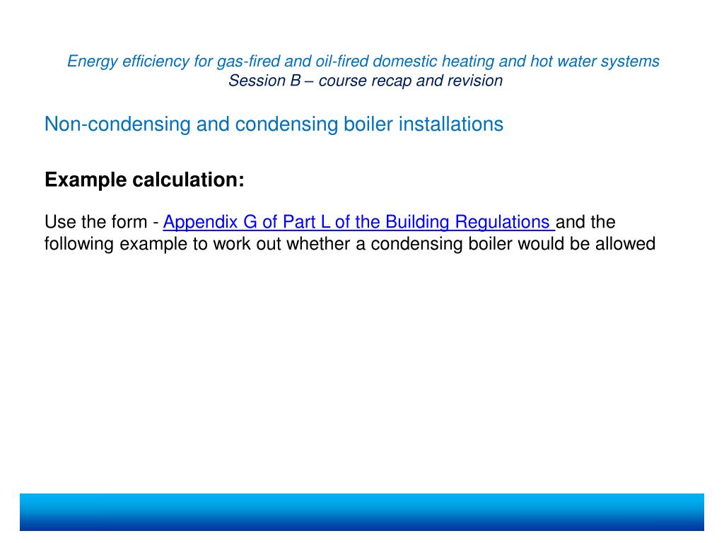 PPT - Energy efficiency for gas-fired and oil-fired domestic heating ...