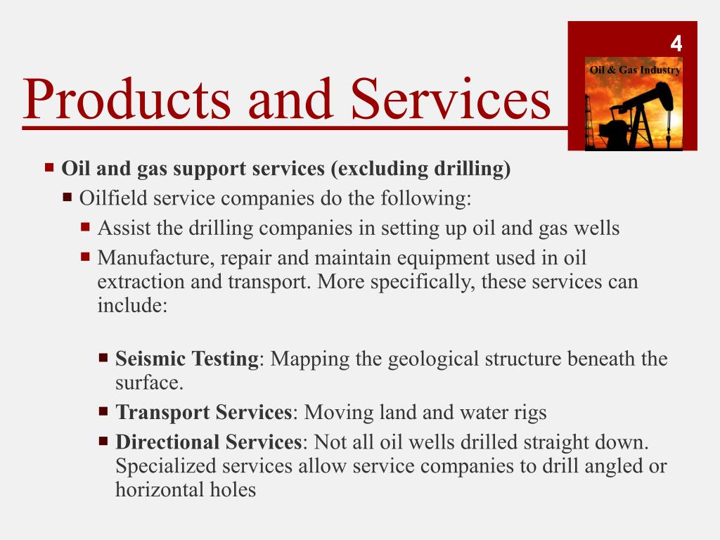 PPT Oil and Gas Equipment & Services PowerPoint Presentation ID1563035