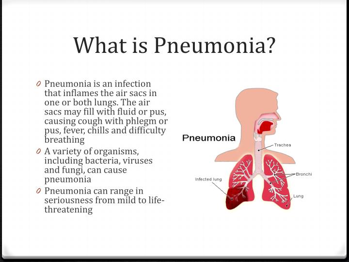 what is the pathophysiology of pneumonia