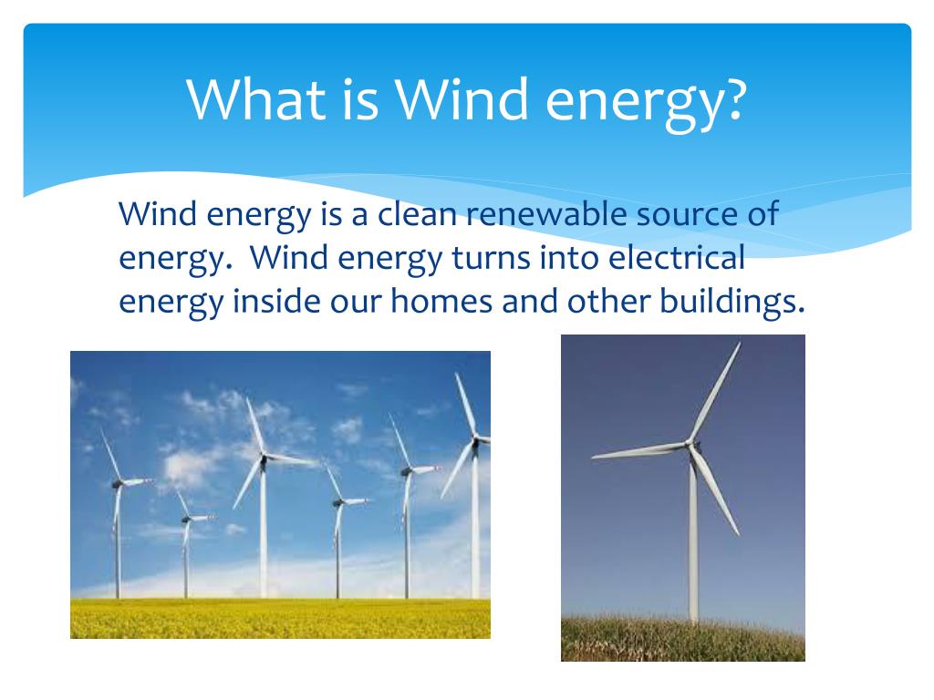 wind energy ppt presentation free download