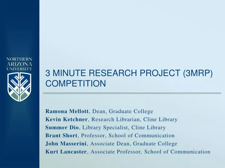 3 minute research project 3mrp competition n.