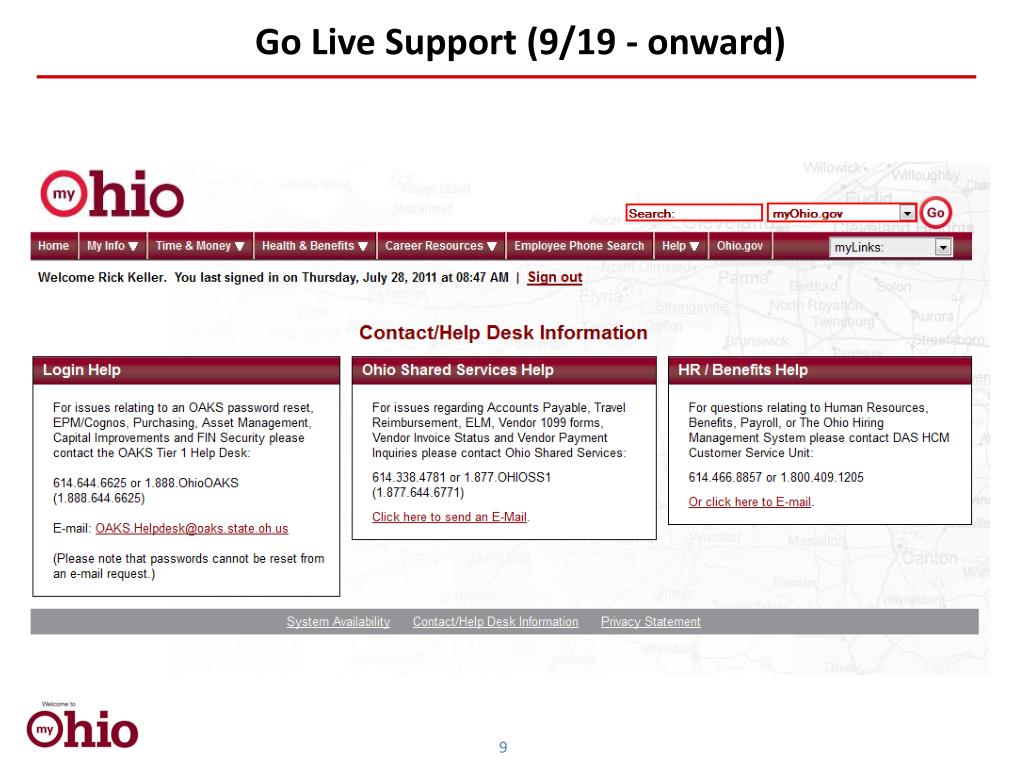 PPT - myOhio.gov PowerPoint Presentation, free download - ID:1564495