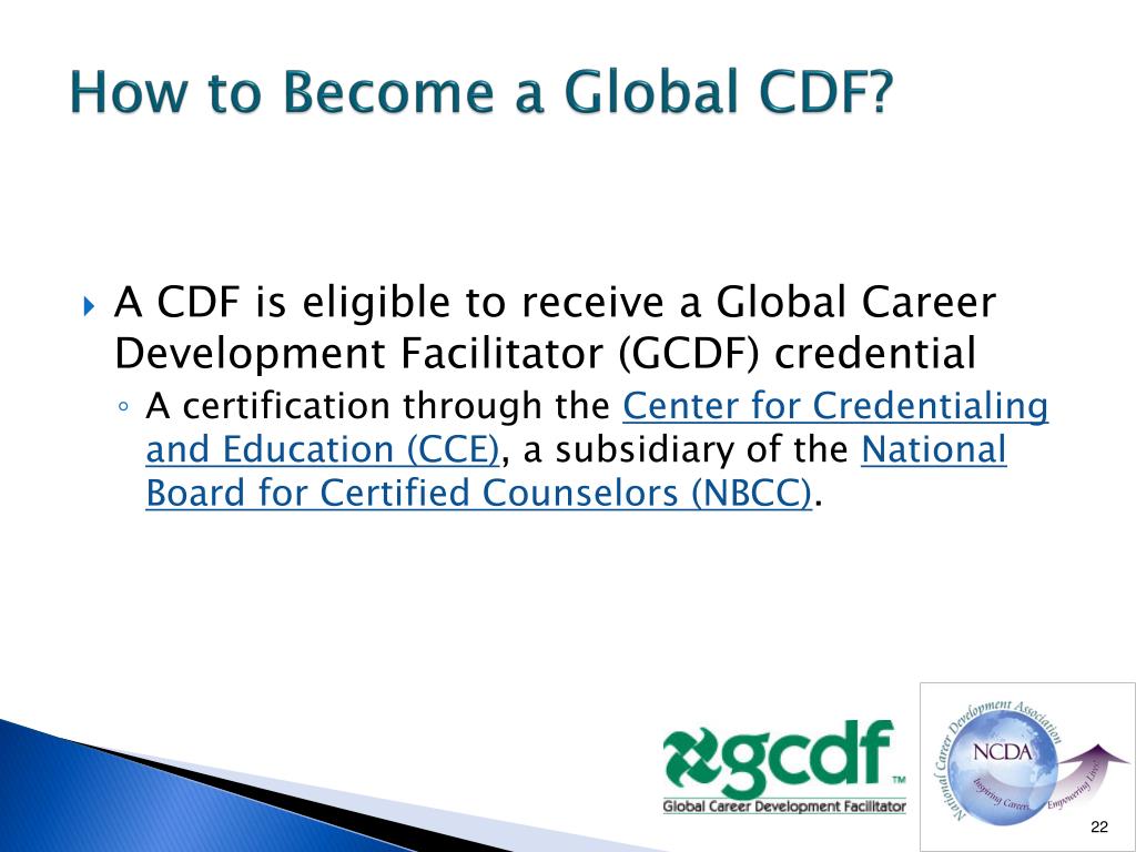 PPT The Career Development Facilitator Certification: 5WH* PowerPoint PPT The Career Development Facilitator Certification: 5WH* PowerPoint
