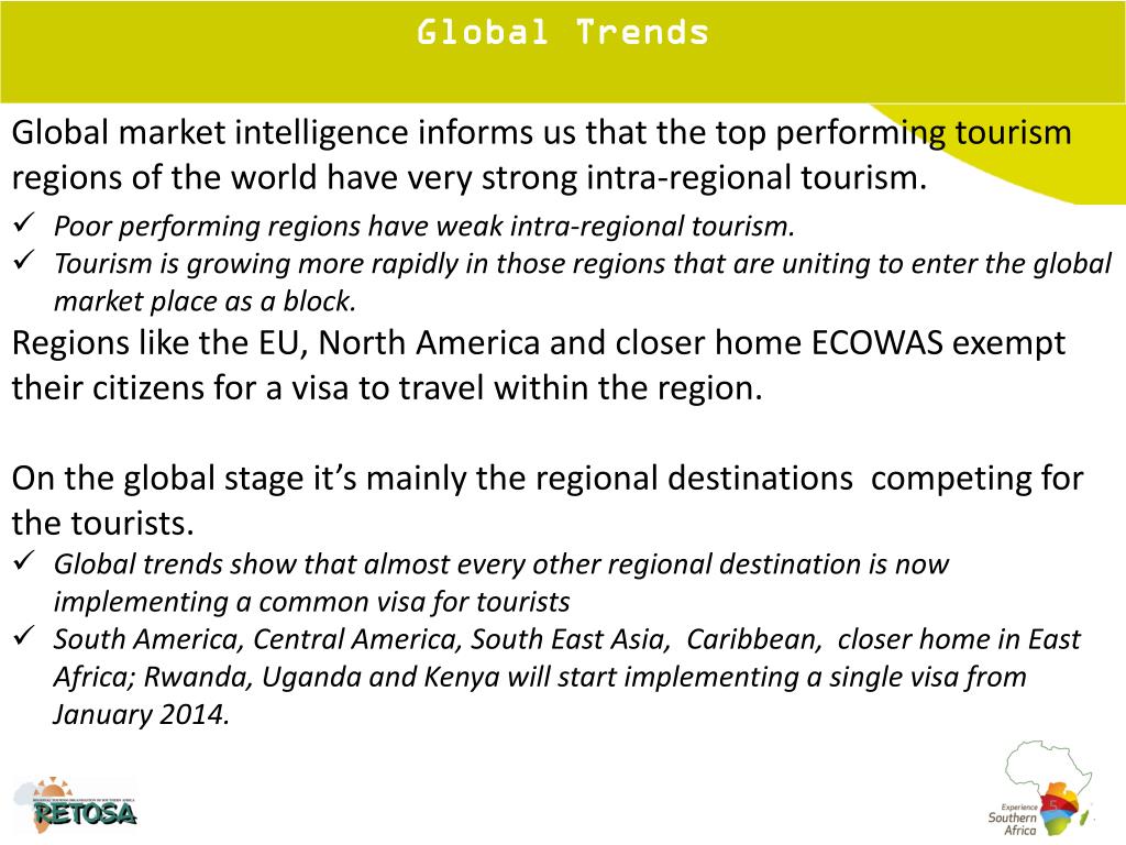 PPT - RETOSA and its Mandate in regional tourism Global Best practices ...