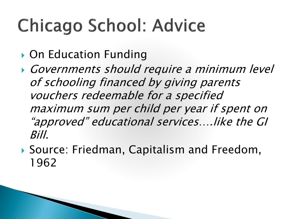 PPT - Milton Friedman and the Chicago School of Economics PowerPoint ...
