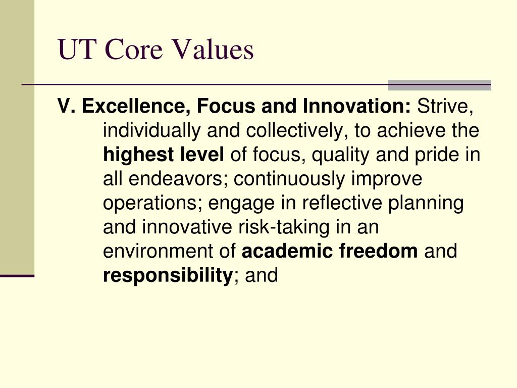 Graduate Core Values PPT - Academic Integrity in Graduate Education & Research PowerPoint ...