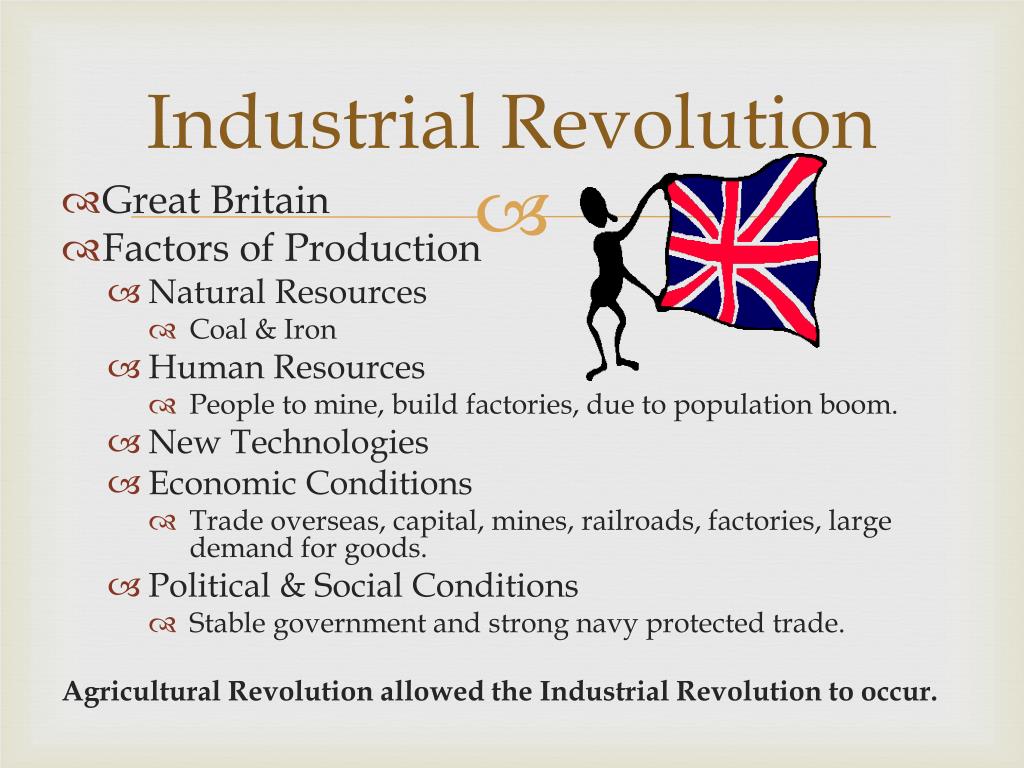 what were the causes of the industrial revolution essay