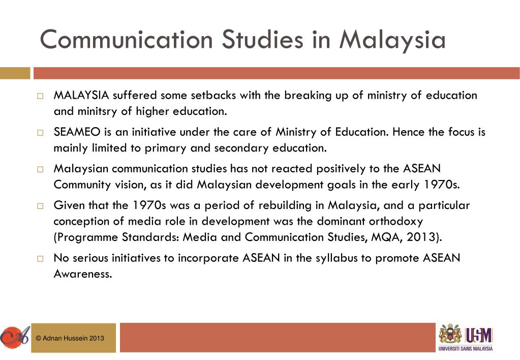 PPT - THE ROLES OF COMMUNICATION EDUCATION IN PROMOTING ASEAN SOCIO ...