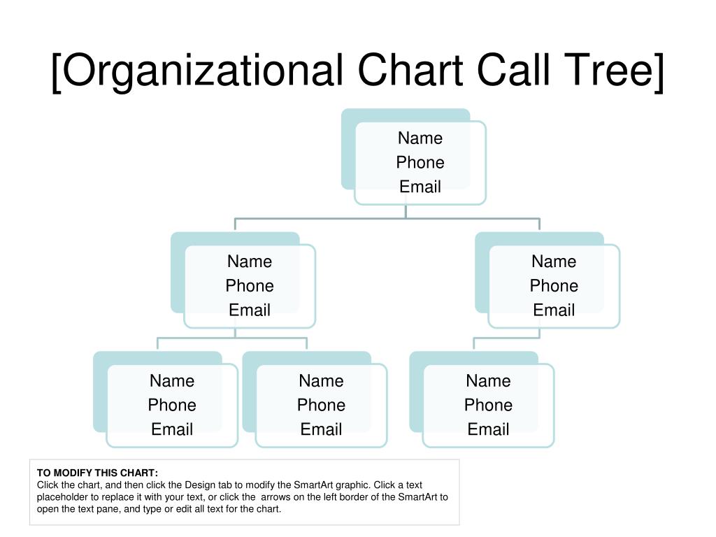 The Smartart Organization Chart Is In The Category