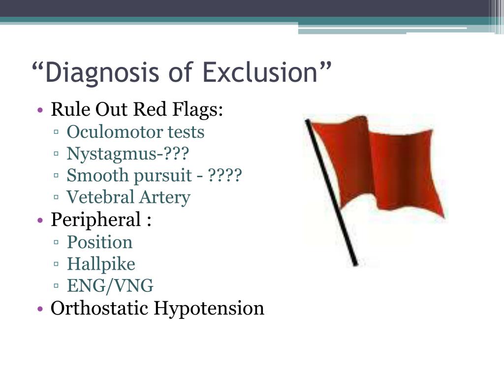 PPT - Cervicogenic Dizziness Differential Diagnosis & Treatment ...