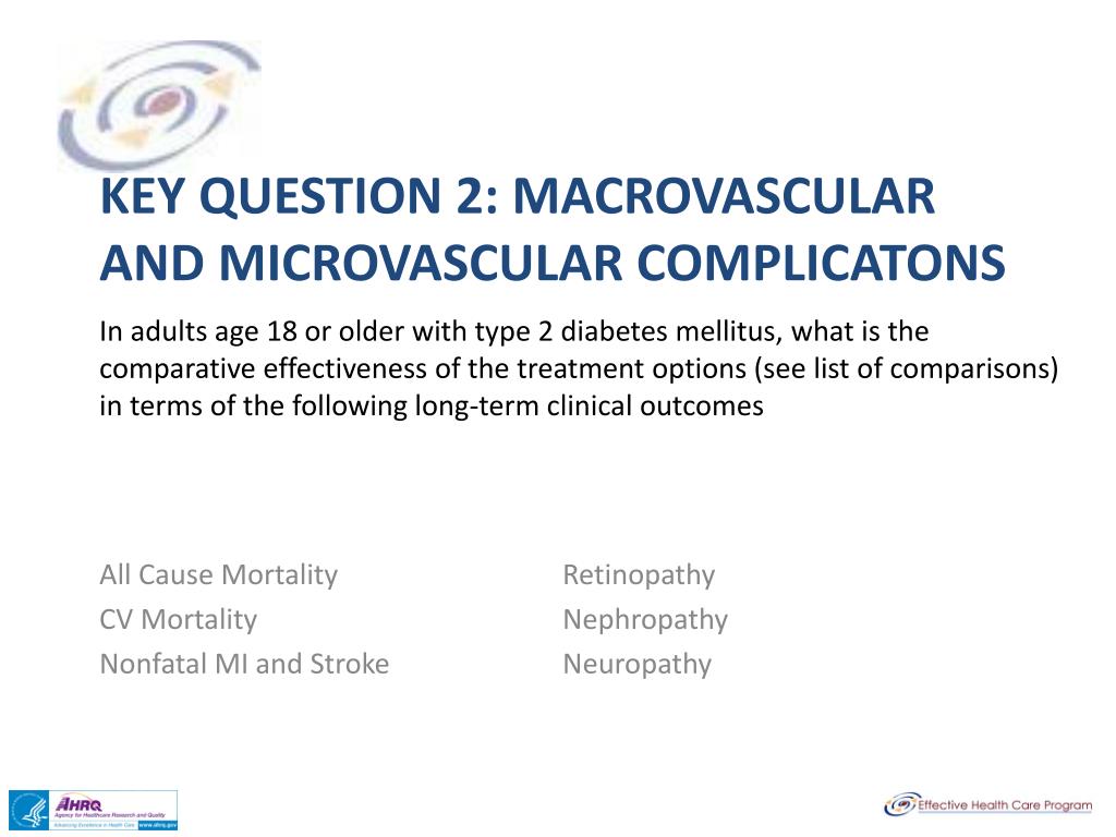 PPT - Comparative Effectiveness and Safety of Medications for Adults ...