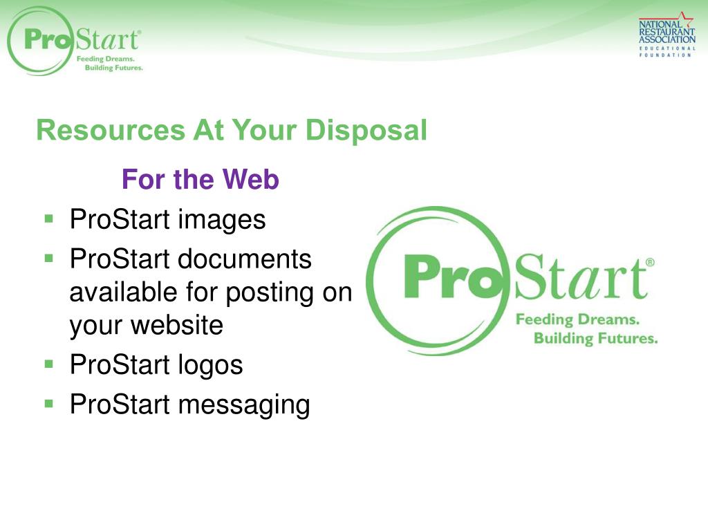 PPT ProStart National Certificate of Achievement PowerPoint PPT ProStart National Certificate of Achievement PowerPoint
