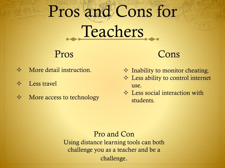 Ppt distance learning for students teachers powerpoint presentation