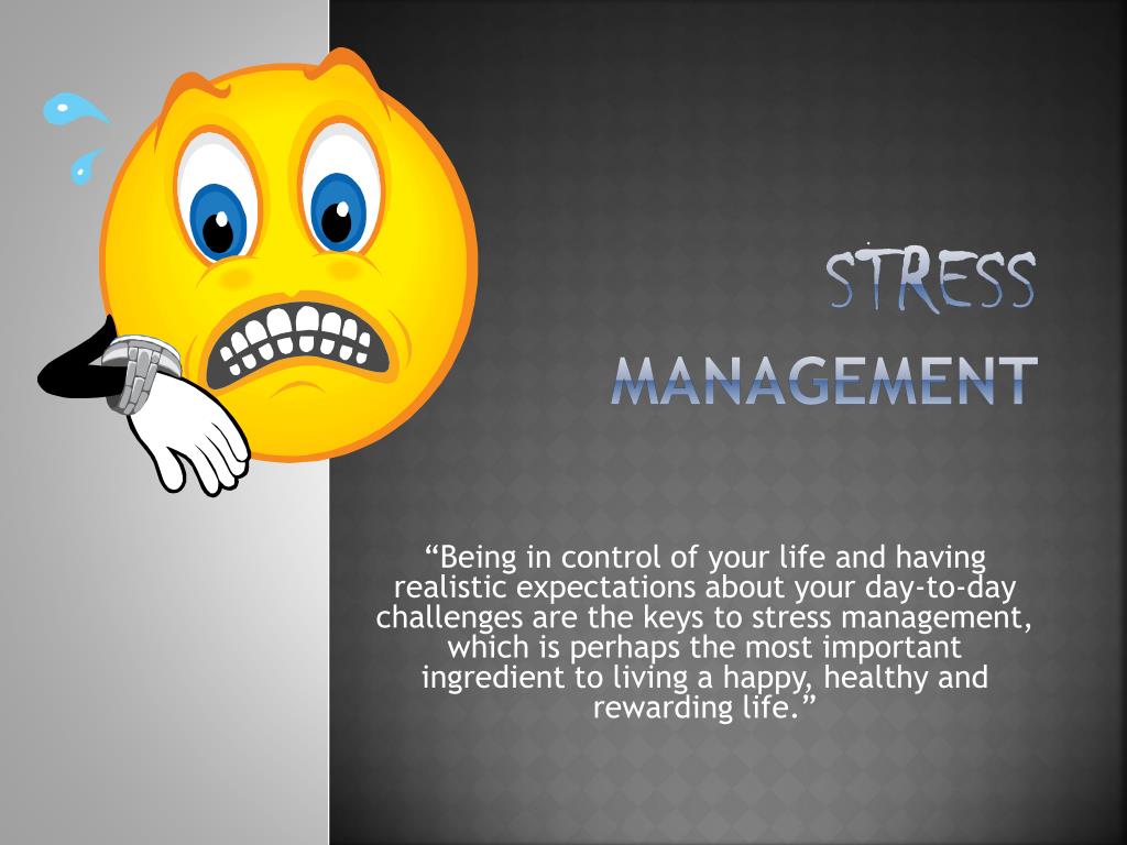 powerpoint presentation stress management