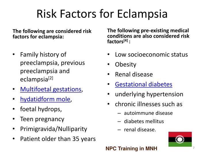Eclampsia Risk Factors , Risk factors and effective management of ...