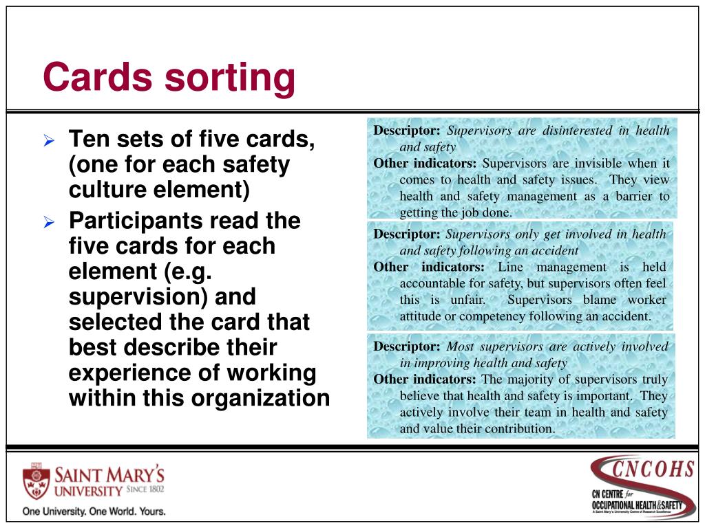 PPT - From surveys to maturity models My 20 Year Safety Culture Journey ...