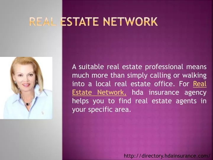 PPT Real Estate Network PowerPoint Presentation, free download ID