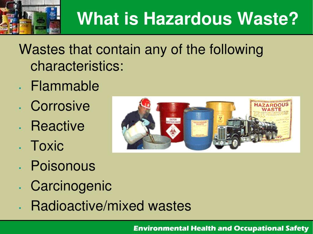 Types Of Hazardous Waste Vrogue co