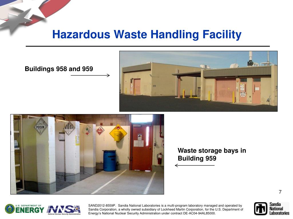 PPT HAZARDOUS WASTE PERMITS Sandia National Laboratories Albuquerque