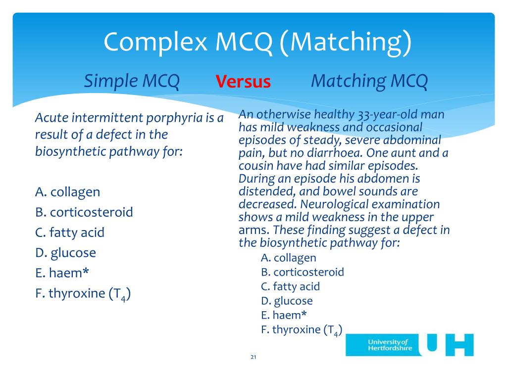 PPT - Multiple Choice Questions ( MCQs) PowerPoint Presentation, Free ...