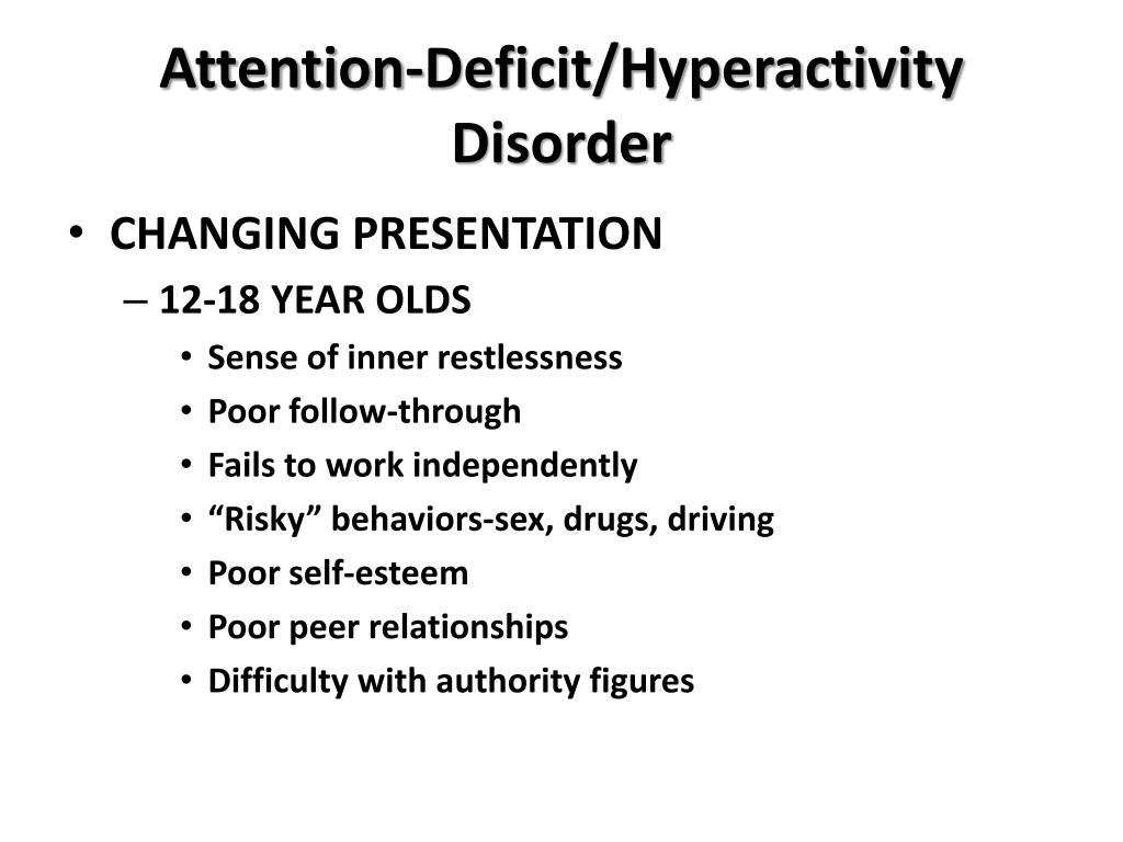 Ppt Attention Deficit Hyperactivity Disorder Dsm V Neurodevelopmental Disorder Powerpoint