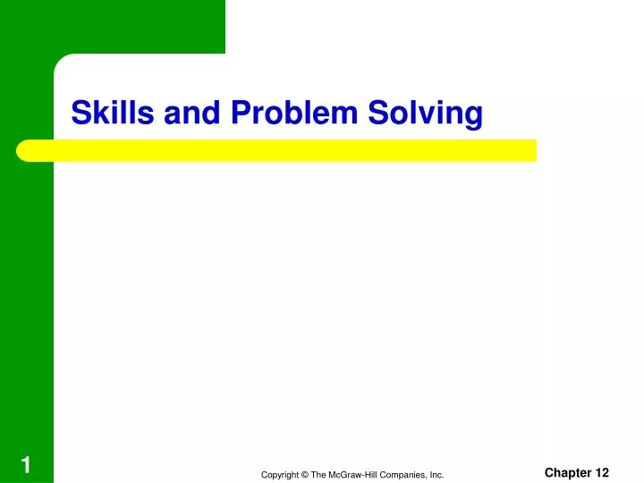 problem solving skills ppt free download