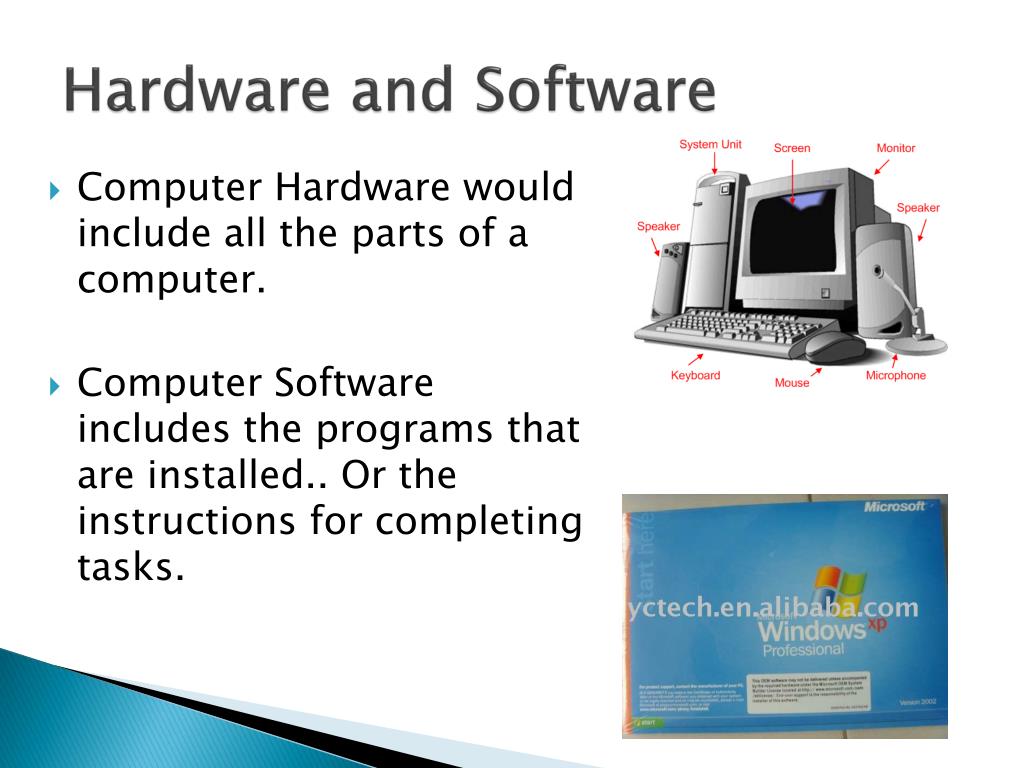 presentation of computer hardware