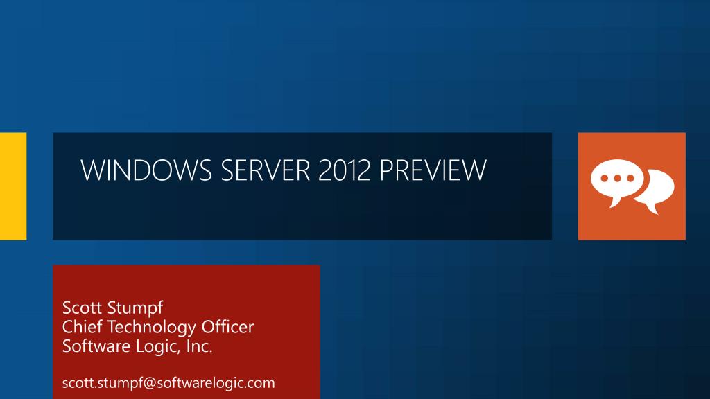 windows server powerpoint presentation