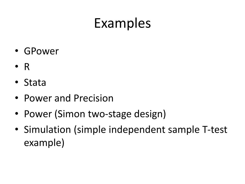 PPT - Sample Size & Power Estimation PowerPoint Presentation, free