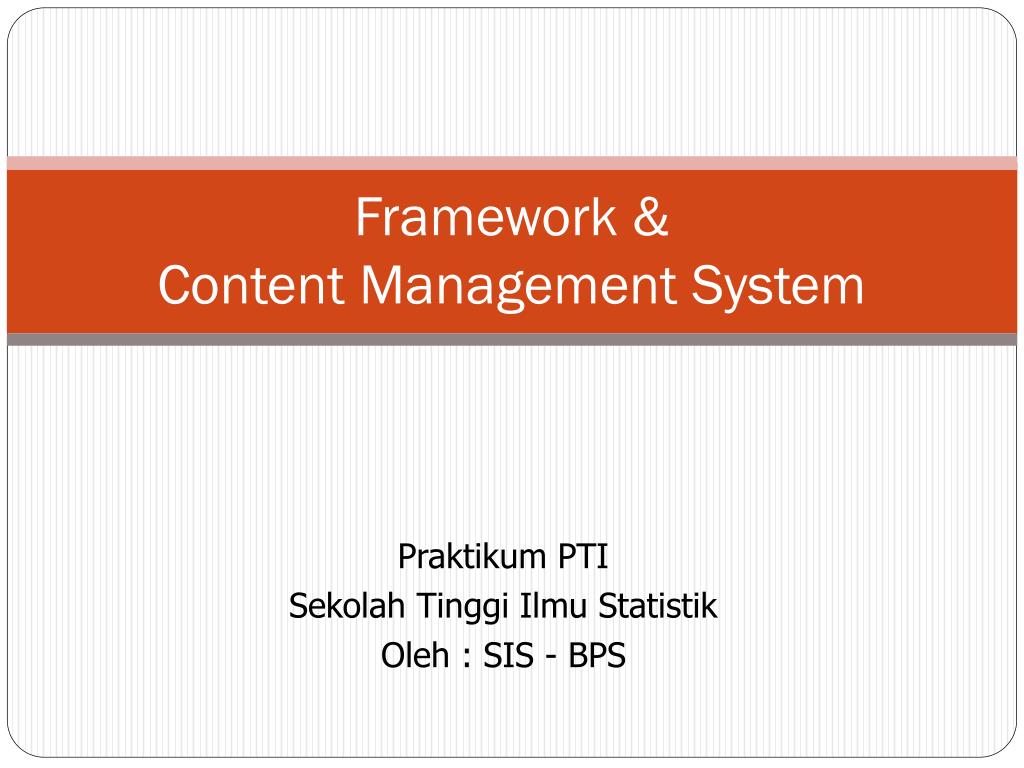 Content framework. Basic Hardware Diagnostic. JDS Praktikum.