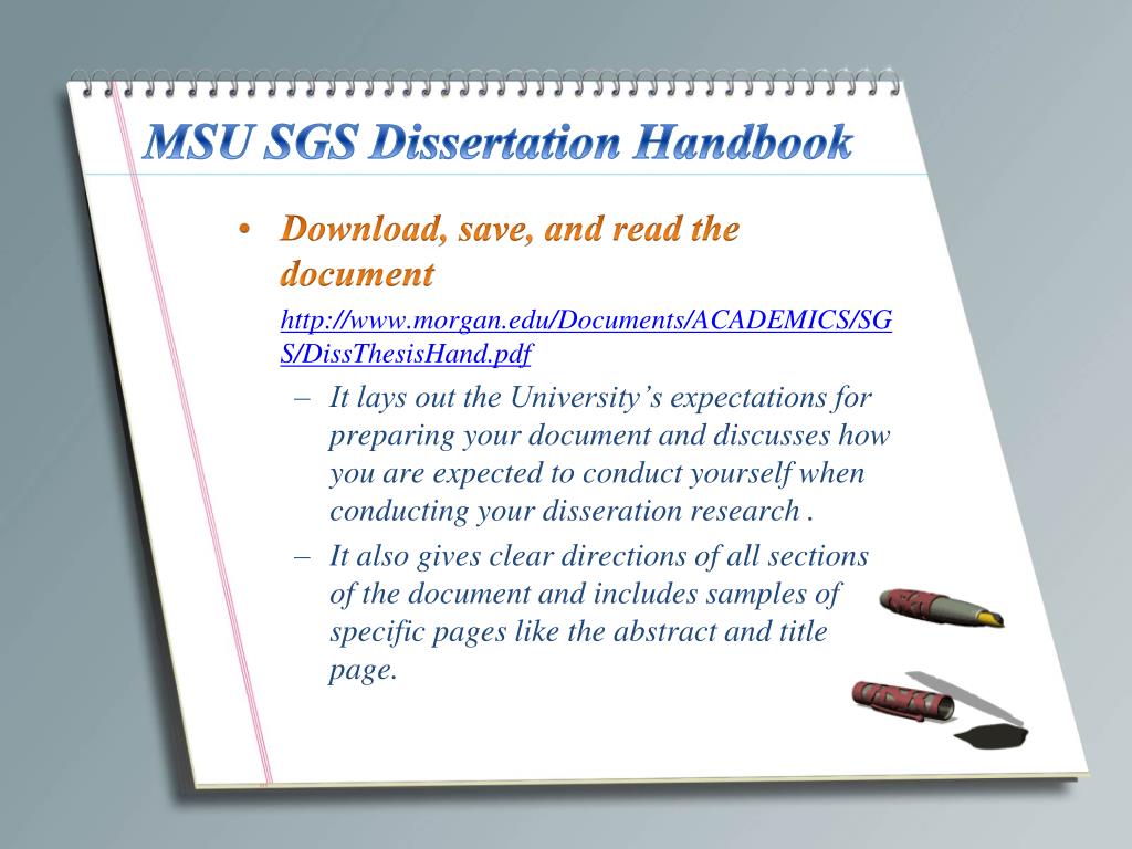 msu dissertation search