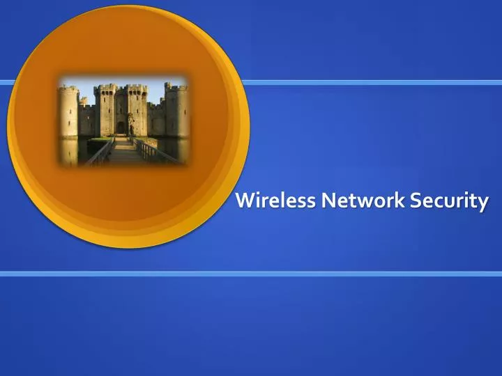 presentation on wireless network security