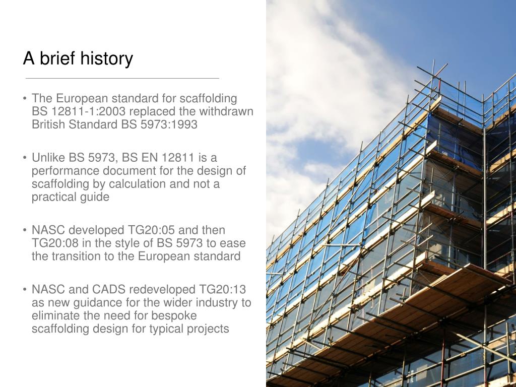 bs 5973 scaffolding