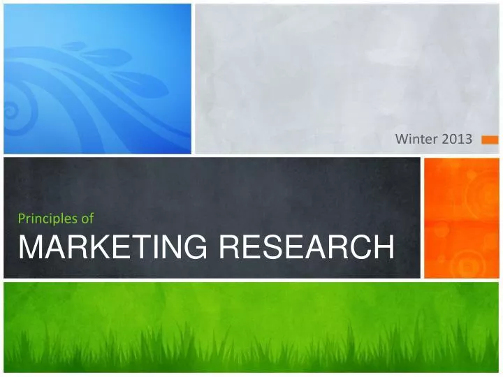 Principles of marketing powerpoint