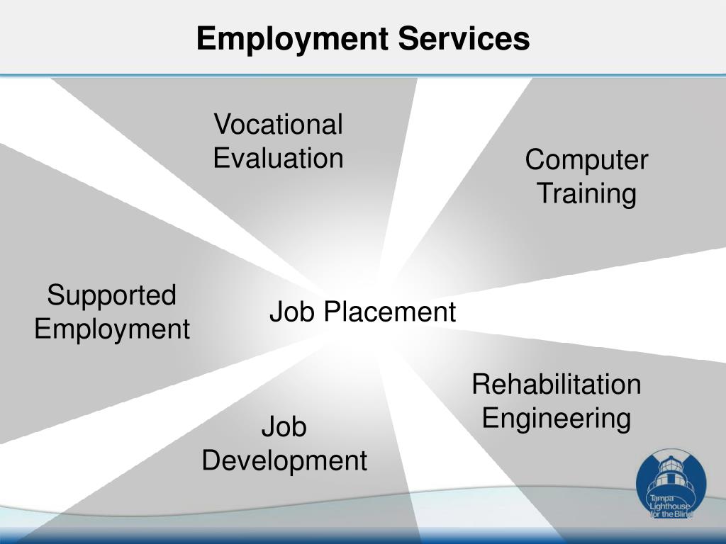 PPT Technology & Employment for People Who Are Blind or Visually