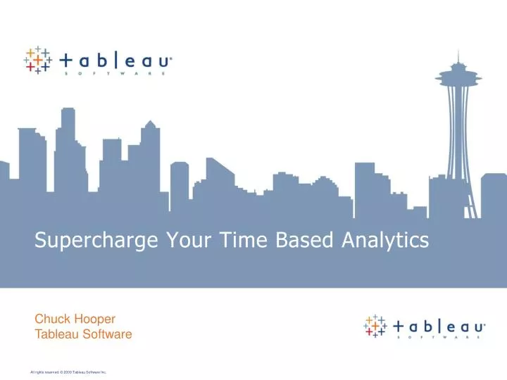 supercharge your time based analytics n.