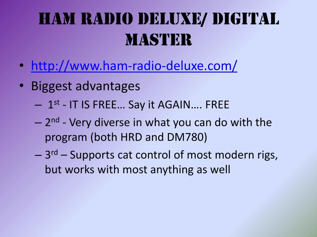 PPT - Amateur Radio Digital Communications PowerPoint Presentation, free  download - ID:1577697