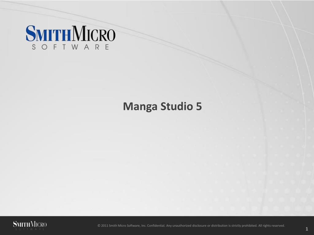 PPT - Manga Studio 5 PowerPoint Presentation, free download - ID:1577967