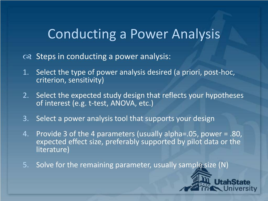 define power analysis in research