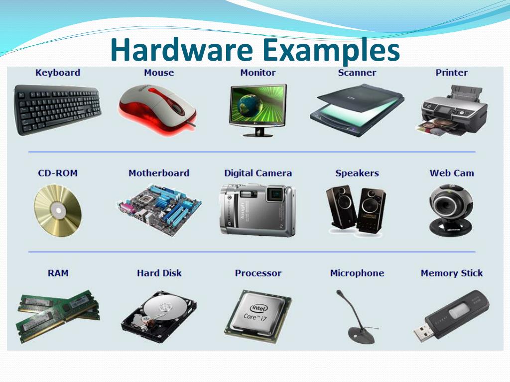 types of presentation hardware