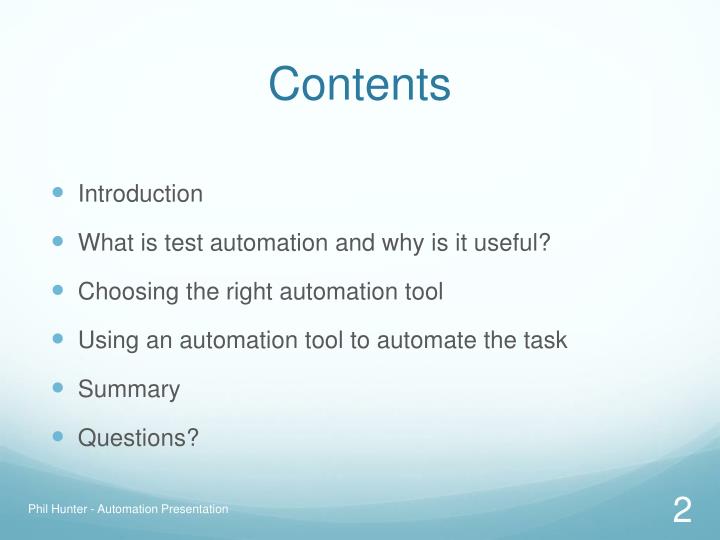 PPT - Automation Testing Presentation PowerPoint Presentation - ID:1579392