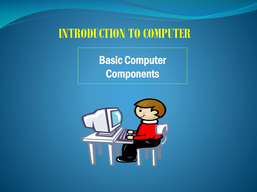 powerpoint presentation on computer components